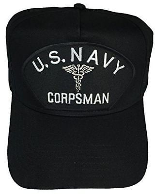 USN NAVY CORPSMAN HAT CAP DOC CADUCEUS 