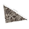 thumbnail image 3 of Cauagu Leopard And Zebra1 for Dog Bandanas 1 Pack, Pet Scarf for Boy and Girl Scarf Bib Kerchief Breed for Dog & Cat Pets Gift, 3 of 6