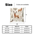 thumbnail image 5 of Elk Deer Covers Set of 2 - Available in 16x16, 18x18, 20x20 Inches with Unique Patterns - for Home Decor, Throw Pillow Inserts, Pillow Inserts, Bed Pillow - Ideal for All Occasions!, 5 of 6