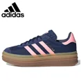 thumbnail image 3 of Zapatillas de skate de suela gruesa para mujer Adidas Originals Gazelle Bold, cómodas, antideslizantes, informales, a la moda para exteriores, 3 of 5