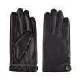thumbnail image 2 of AWZXDE Men's Winter Gloves Touchscreen Leather Mittens Water-Proof Lined Warm Gloves for Cold Weather Black,One Size, 2 of 9