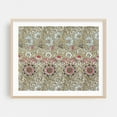 thumbnail image 2 of Corncockle's Floral Tapestry: A William Morris Inspired Design - Painting Floral Pattern Vintage Botanical Art Deco Illustration Unframed Wall Art Print 9 x 12 inches, 2 of 6