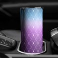 thumbnail image 4 of Boho Diamond Check Skinny Tumbler 20oz - Double Wall Vacuum Insulated Tumbler- Birthday Gifts for Mom Sister Friends Women, 4 of 7