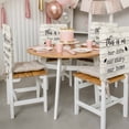 thumbnail image 3 of Farmhouse Butterfly Chair Back Covers, Removable Chair Covers for Dining Chairs Set of 6, Washable Chairs Slipcovers Back Seat Protector for Wedding Party 19"x20", 3 of 9