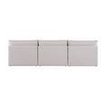 thumbnail image 7 of Meridian Furniture Mackenzie Beige Durable Linen Textured Modular Sofa, 7 of 7