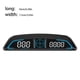 thumbnail image 4 of Sidaley Car Head up Display HD Universal Digital Velocidad Distancia Dirección Alarma Recordatorio Reemplazo Electrónica Parte Accesorios Paneles de instrumentos para automóviles Sidaley VI017947-00B, 4 of 6