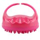 thumbnail image 1 of Champú de silicona redondo cepillo de masaje de ducha cepillo de limpieza de baño suave masaje del cuero cabelludo rosa rojo, 1 of 8