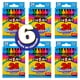thumbnail image 1 of Lápices de colores lavables Cra-Z-Art, 24 unidades, 6 paquetes, paquete a granel, 1 of 4