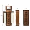 thumbnail image 2 of Costway Jewelry Cabinet Armoire Storage Chest Box Stand Organizer Christmas Gift, 2 of 10