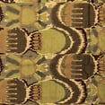 thumbnail image 1 of Ahgly Company Indoor Square Abstract Brown Modern Area Rugs, 5' Square, 1 of 4