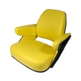 thumbnail image 2 of A-TY15834 One Replacement 4pc (Yellow) Fits John Deere Seat Cushion Set, 2 of 8