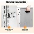 thumbnail image 6 of 18-Tray Food Dehydrator, Stainless Steel Dehydrator Machine, Fruit Meat Jerky Dryer Blower with LED Light and Timer Setting for Fruits Meats Vegetables, 6 of 9