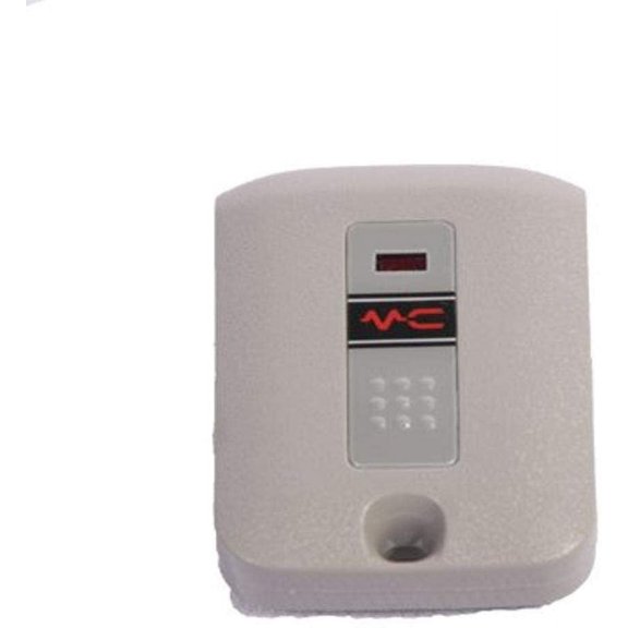 Linear MCS307010 1-Channel Key Ring Transmitter, 300 MHZ, 1.5" Width, 2" Height