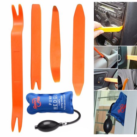 

Star Home 13Pcs/Set Universal Essential Car Auto Trim Removal Tool Kit with Air Wedge