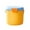 Orange, variant on Matoen Outdoor Insulation Ice Bucket Plastic Ice Bucket Household Portable Ice Bucket Ice Tray Ice Storage Bucket Camping