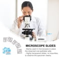 thumbnail image 2 of MasteelfCA 5pcs Oral Epithelial Cells Glass Microscope Slides Prepared Microscope Slides Accessories, 2 of 7