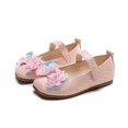 thumbnail image 6 of Akiihool Ballet Flats Shoes for Girls Girl's Ballet Flats Non-Slip Soft Mary Jane Walking Party Dress Shoes for Toddler/Little Kid/Big Kid (Pink,9), 6 of 9
