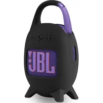 Silicone Carrying Case for JBL Clip 5, Protective Portable Scratch Shock Resistant Cover (Black)