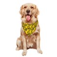 thumbnail image 5 of Goofa yellow Corn Printing Dog Bandana ,Cat Scarf Adjustable Bib Handkerchief Accessories for Dogs Cats,Pet scarf,Pet fashion, 5 of 6