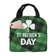 thumbnail image 1 of Disketp St Patrick's day Bolsa Térmica para Almuerzo para Hombre y Mujer, Ideal para Trabajo, Senderismo y Picnic, 1 of 8