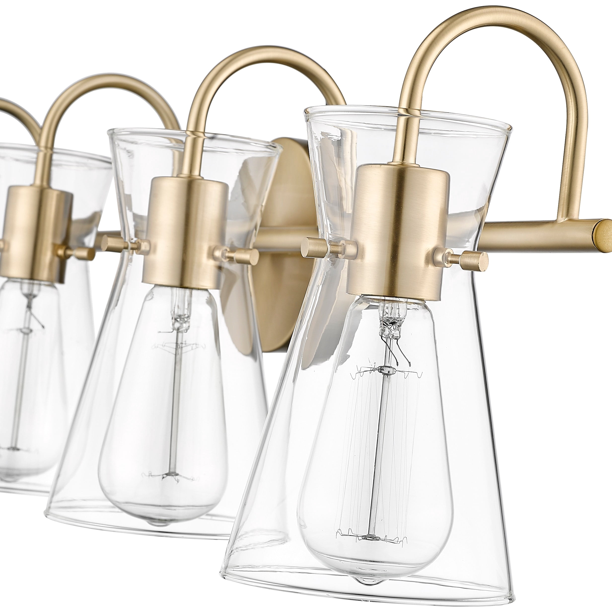 Millennium Lighting  Camellia 2/3/4 Light Vanity Fixture 4 Light - Modern Gold
