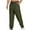 Army Green Drawstring Sweatpants for Men, variant on Men's Sweatpants Jogger Pants Elastic Waist Drawstring Loose Fit Comfortable Sports Trousers for Running Gym Workout Black L