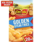 Ore-Ida Golden Thick Cut Steak French Fries, Fried Frozen Potatoes, 28 oz Bag