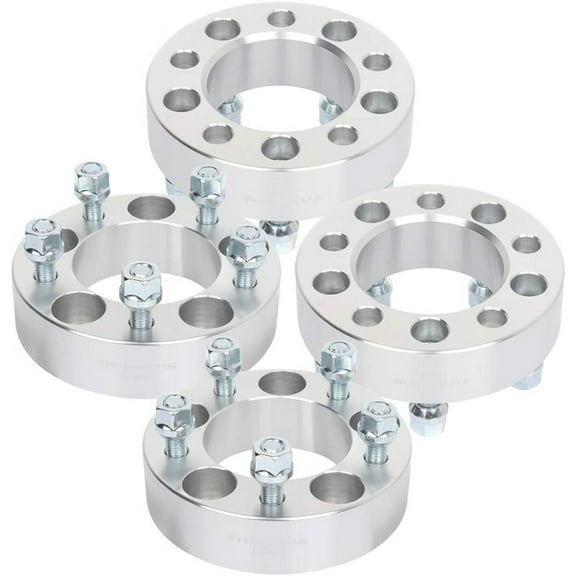 SCITOO 5x4.5 Wheel Spacers 1.5 inch Thread Pitch 12x1.5 Hub Bore 82.5mm 5 Lug Wheel Spacers Fit for Sebring Fusion for Veloster Genesis Coupe Genesis Tucson Santa Fe Tiburon XG350 -4PCS