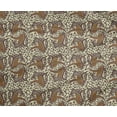 thumbnail image 4 of oneOone Tissu Polyester Lycra Imprimé Floral & Paisley Tissu BTY 56 Pouces de Large, 4 of 4