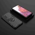 thumbnail image 5 of Dteck Shockproof Case For Galaxy S20 FE 6.5 inch, Rotating Ring Armor Dual Layer Ring Kickstand Shockproof Drop Protection Compatible Magnetic Car Mount case Holder, black, 5 of 5