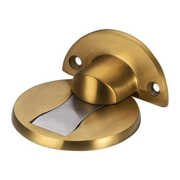 Tope de puerta magnético de acero inoxidable 304, tope silencioso de captura suave de Metal cepillado, soporte para puerta de escritorio de restaurante de Hotel para el hogar, tope de puerta-oro cepillado esquí esquí Gafas de esquí