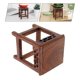 thumbnail image 2 of Base de exhibición de maceta de madera Soporte de madera para plantas Jarrón de madera Acuario Base de lámpara de mesa, 2 of 8