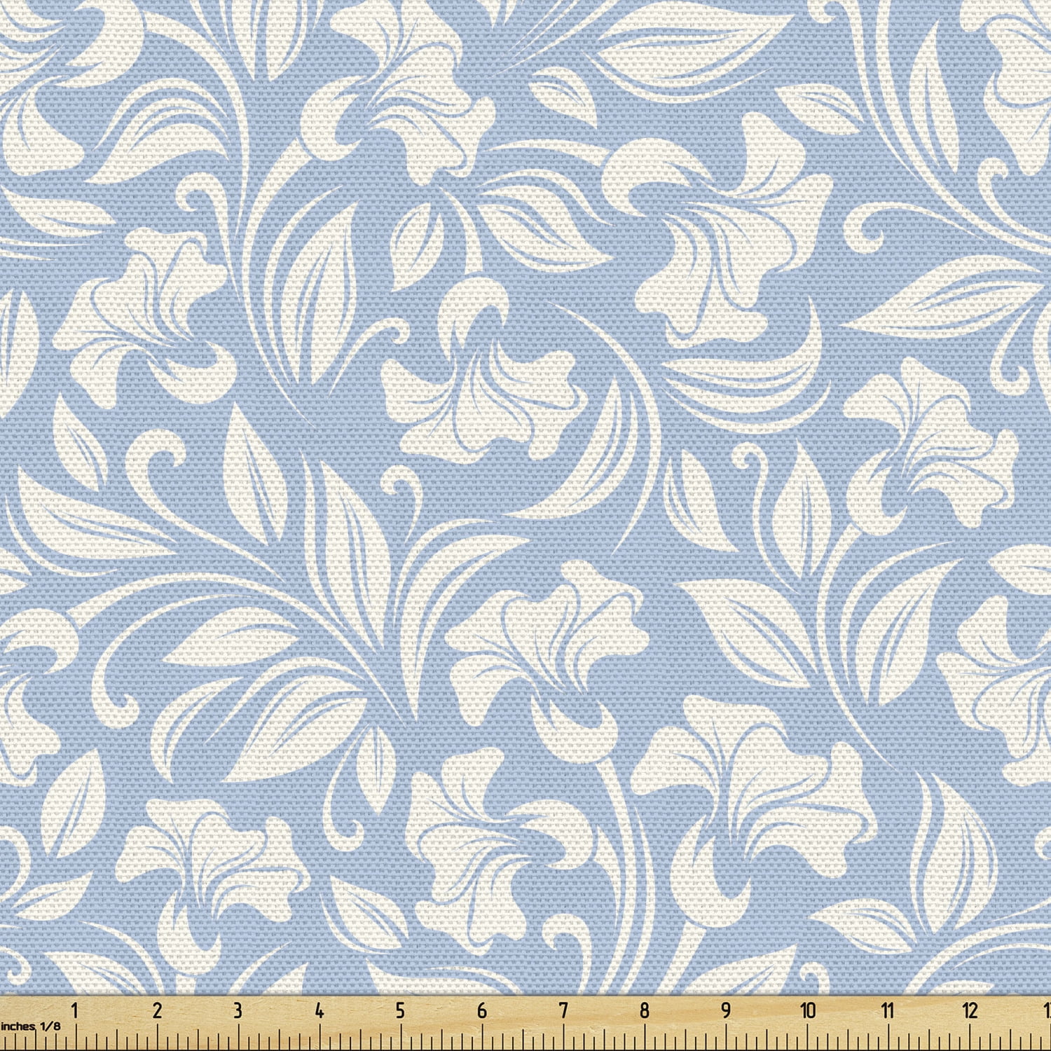 Powder Blue Fabric, Wallpaper and Home Decor