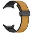 thumbnail image 4 of Wrist Band Compatible for Galaxy Watch Ultra 47mm, Smart Watch Silicone Leather Strap Bracelet Replacement Fitness Activity Tracker Wristband Sports Watch Magnetic Closure Straps Band, 4 of 10