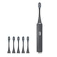 thumbnail image 4 of Cepillo de dientes portátil para adultos con 5 cabezales de repuesto, blanqueador y limpieza. Cepillo de dientes eléctrico electrónico., 4 of 8