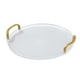 thumbnail image 4 of Bandeja decorativa elegante para aperitivos, café, joyas, perfumes, bandeja antideslizante para L, 4 of 9