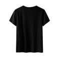 thumbnail image 4 of IROINNID Womens Casual Short Sleeve Cute Printed Round Neck Basic T-Shirt, 4 of 4