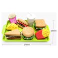 thumbnail image 2 of Juego de juguetes de comida de juguete, juguetes educativos divertidos de simulación, juego de comida rápida para niños pequeños, 2 of 4