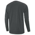 thumbnail image 4 of Zimjoy Long Sleeve Shirts for Men Crewneck Henley Button Up Shirts Casual Regular Fit Outfits Fall Lightweight Men Clothing, Gray 2XL, 4 of 4