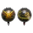 thumbnail image 3 of Globo De Película De Aluminio En Forma De Micrófono , Gafas De Sol Grandes Cantando Tema Fuerte , Decoración De Fiesta Y Arreglo De Globos, 3 of 4