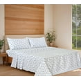 thumbnail image 6 of RUVANTI 100% Organic Cotton Sheets - Full Size bed sheet - 4 Piece Percale Weave Bedding, Crisp, Cooling & Breathable, Soft & Durable, 16" Deep Pocket, Hotel Quality Sábanas - Vine Yard, 6 of 6