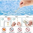 thumbnail image 3 of Probador de pH y cloro producto para piscina 50 tiras tira de spa para el probador de ph de piscina 5 en 1 en cloro total cloro libre alcalinidad ácido cianúrico cloro, 3 of 5