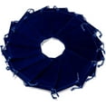thumbnail image 4 of 10 Pcs Rectangle Velvet Pouches Dark Blue Gift Bags Wedding Favor Bags for Christmas Party Festival Bathroom Soaps Makeup Velvet Favor Bags 12x10cm 10pcs, 4 of 4