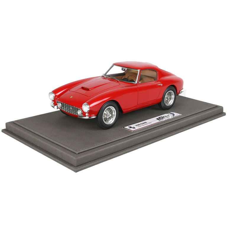 1959 Ferrari 250 SWB GT Berlinetta Paseo Corto Red with DISPLAY CASE  Limited Edition to 500 pieces 1/18 Model Car by BBR