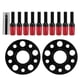 thumbnail image 4 of Kit de espaciador de rueda de automóvil daixiaolindai 5x112 15 MM Rojo, 4 of 20