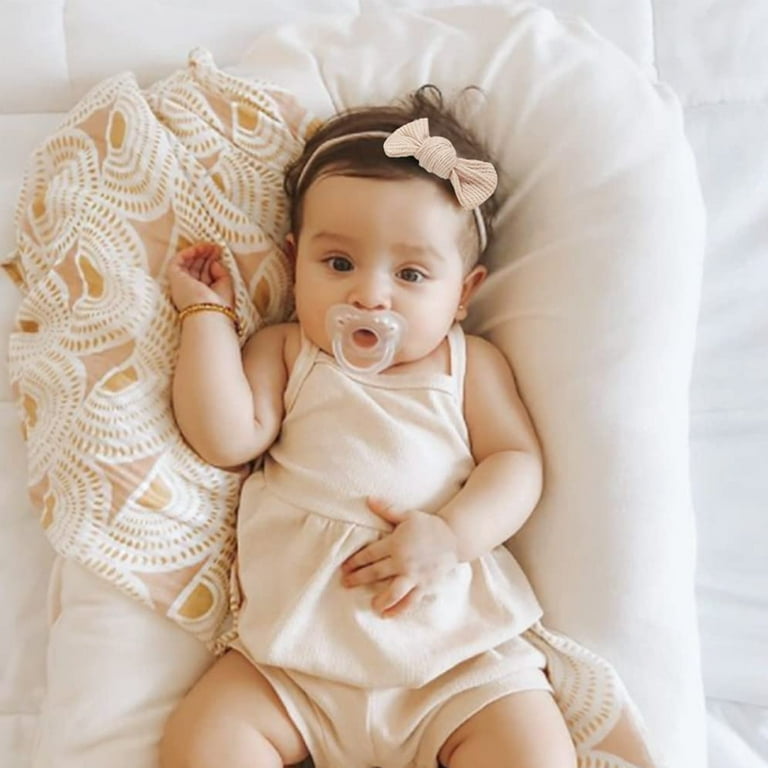 Kabuer Baby Girls Headbands, Stretchy Nylon Hair Accessories, 12