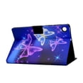 thumbnail image 4 of SaniMore for Lenovo Tab M10 Plus 3rd Gen 10.6 inch 2022 TB-125F/128F Wallet Case, Auto Wake/Sleep Flip Folio Case Card Holder Kickstand PU Leather Tablet Cover Shockproof TPU Cover, Star Butterfly, 4 of 12