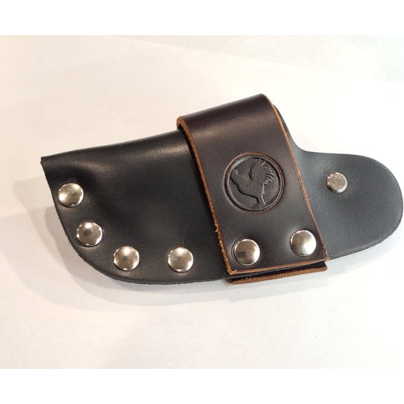 Buck 110 Quick-Draw Knife Sheath - Black/Brown Belt Loop