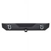 Paramount Restyling 51-0014 Black Rear Heavy Duty Rock Crawler Bumper (Jeep Fits select: 1997-2003 JEEP WRANGLER / TJ, 1989-1995 JEEP WRANGLER / YJ