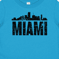 thumbnail image 4 of Inktastic Miami Skyline Grunge Boys or Girls Baby T-Shirt, 4 of 5